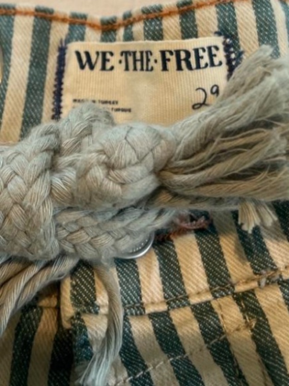 SOLD LIKE ITEMS IN CLOSET
Free People Moxie Barrel Pants Railroad - Picture 5 of 5